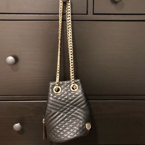 Vince Camuto Quilted Leather Chain Bag